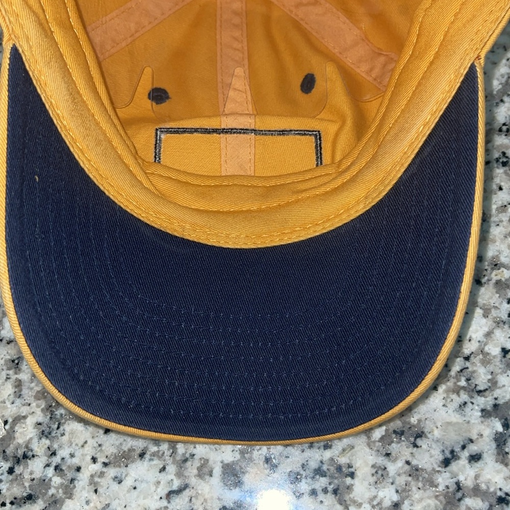 WALT DISNEY WORLD VACATION MICKEY MOUSE BASEBALL STRAPBACK ADULT YELLOW CAP - Picture 12 of 14